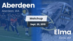 Matchup: Aberdeen  vs. Elma  2019