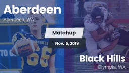 Matchup: Aberdeen  vs. Black Hills  2019