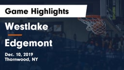 Westlake  vs Edgemont Game Highlights - Dec. 10, 2019