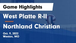 West Platte R-II  vs Northland Christian  Game Highlights - Oct. 9, 2022