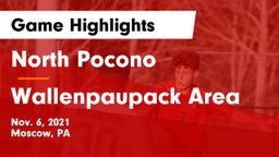 North Pocono  vs Wallenpaupack Area  Game Highlights - Nov. 6, 2021