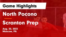 North Pocono  vs Scranton Prep  Game Highlights - Aug. 30, 2022