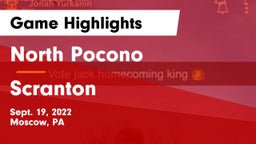 North Pocono  vs Scranton Game Highlights - Sept. 19, 2022