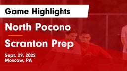 North Pocono  vs Scranton Prep  Game Highlights - Sept. 29, 2022