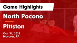 North Pocono  vs Pittston  Game Highlights - Oct. 31, 2022