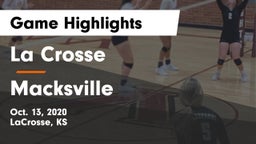 La Crosse  vs Macksville Game Highlights - Oct. 13, 2020