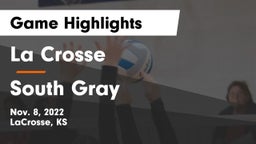 La Crosse  vs South Gray  Game Highlights - Nov. 8, 2022