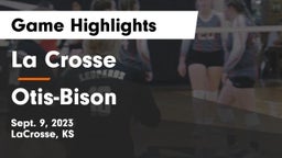 La Crosse  vs Otis-Bison  Game Highlights - Sept. 9, 2023