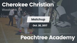 Matchup: Cherokee Christian H vs. Peachtree Academy 2017