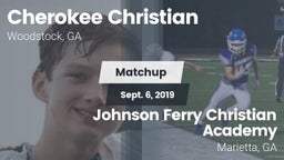 Matchup: Cherokee Christian H vs. Johnson Ferry Christian Academy 2019