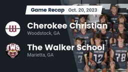 Recap: Cherokee Christian  vs. The Walker School 2023