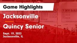 Jacksonville  vs Quincy Senior  Game Highlights - Sept. 19, 2022