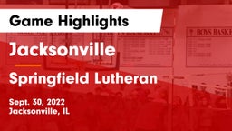 Jacksonville  vs Springfield Lutheran  Game Highlights - Sept. 30, 2022