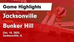 Jacksonville  vs Bunker Hill Game Highlights - Oct. 14, 2022