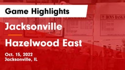 Jacksonville  vs Hazelwood East  Game Highlights - Oct. 15, 2022