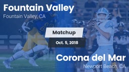 Matchup: Fountain Valley vs. Corona del Mar  2018
