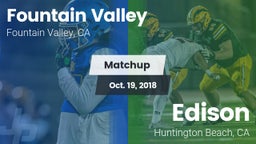 Matchup: Fountain Valley vs. Edison  2018