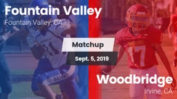 Matchup: Fountain Valley vs. Woodbridge  2019