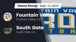 Recap: Fountain Valley  vs. South Gate  2019