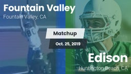 Matchup: Fountain Valley vs. Edison  2019
