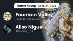 Recap: Fountain Valley  vs. Aliso Niguel  2021