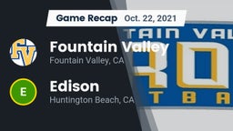 Recap: Fountain Valley  vs. Edison  2021