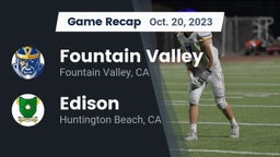 Recap: Fountain Valley  vs. Edison  2023