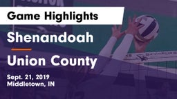 Shenandoah  vs Union County  Game Highlights - Sept. 21, 2019
