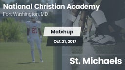 Matchup: National Christian A vs. St. Michaels 2017