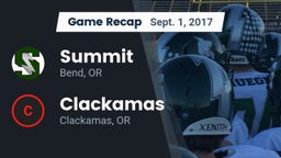 Recap: Summit  vs. Clackamas  2017