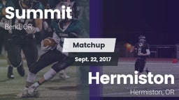 Matchup: Summit  vs. Hermiston  2017