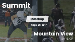 Matchup: Summit  vs. Mountain View  2017
