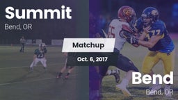 Matchup: Summit  vs. Bend  2017
