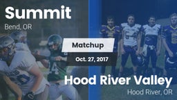 Matchup: Summit  vs. Hood River Valley  2017