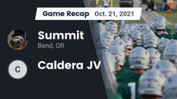 Recap: Summit  vs. Caldera  JV 2021