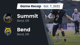 Recap: Summit  vs. Bend  2022