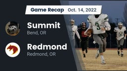 Recap: Summit  vs. Redmond  2022
