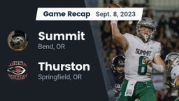 Recap: Summit  vs. Thurston  2023