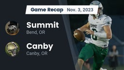 Recap: Summit  vs. Canby  2023