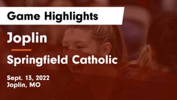 Joplin  vs Springfield Catholic  Game Highlights - Sept. 13, 2022