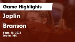 Joplin  vs Branson Game Highlights - Sept. 10, 2022