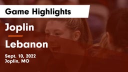 Joplin  vs Lebanon Game Highlights - Sept. 10, 2022