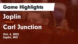 Joplin  vs Carl Junction  Game Highlights - Oct. 4, 2022