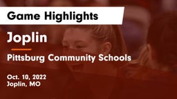 Joplin  vs Pittsburg Community Schools Game Highlights - Oct. 10, 2022