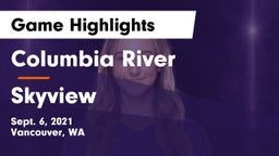 Columbia River  vs Skyview  Game Highlights - Sept. 6, 2021