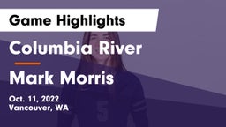 Columbia River  vs Mark Morris  Game Highlights - Oct. 11, 2022