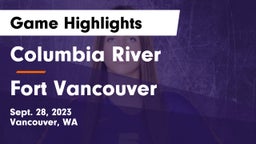 Columbia River  vs Fort Vancouver Game Highlights - Sept. 28, 2023