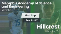 Matchup: Memphis Academy of S vs. Hillcrest  2017