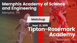 Matchup: Memphis Academy of S vs. Tipton-Rosemark Academy  2018