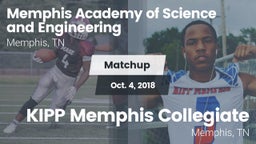 Matchup: Memphis Academy of S vs. KIPP Memphis Collegiate 2018